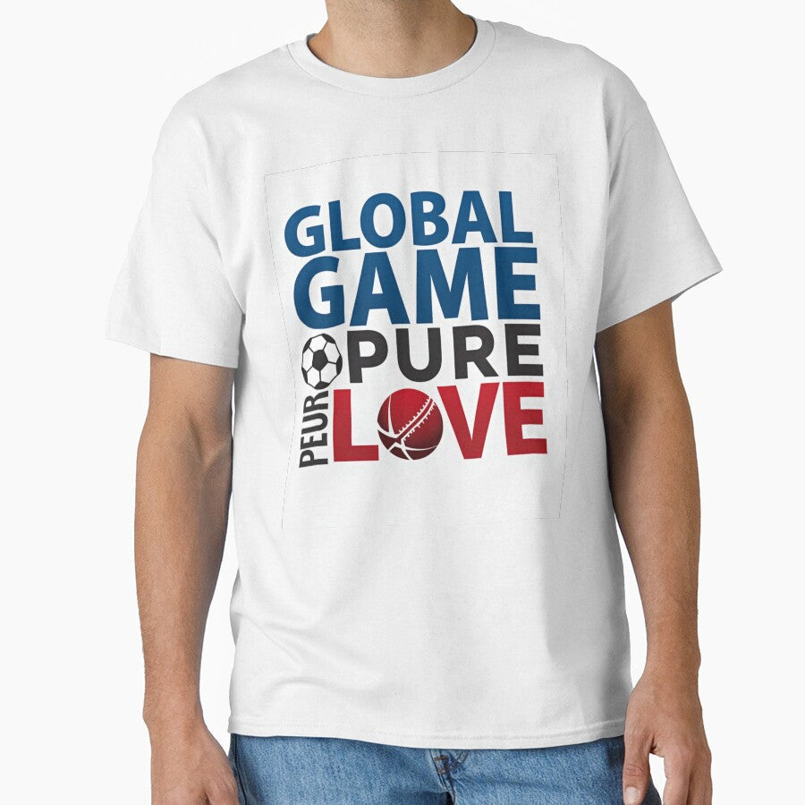 Global Game Pure Love by ArtelierMe Unisex T-shirt, Sweatshirt, Hoodie, Long Sleeve Tee - T-Shirt, Sweatshirt, Hoodie
