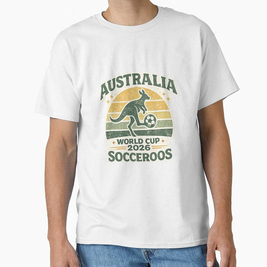 Australia Socceroos World Cup 2026 Vintage Soccer Fan Shirt by ArthUpscale Unisex T-shirt, Sweatshirt, Hoodie, Long Sleeve Tee - T-Shirt, Sweatshirt, Hoodie