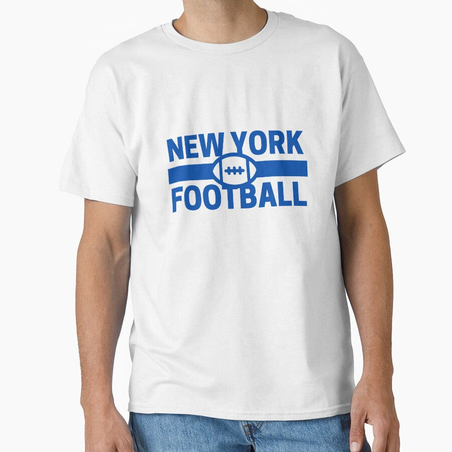 New York Football Shirt by Mamibo Unisex T-shirt, Sweatshirt, Hoodie, Long Sleeve Tee - T-Shirt, Sweatshirt, Hoodie