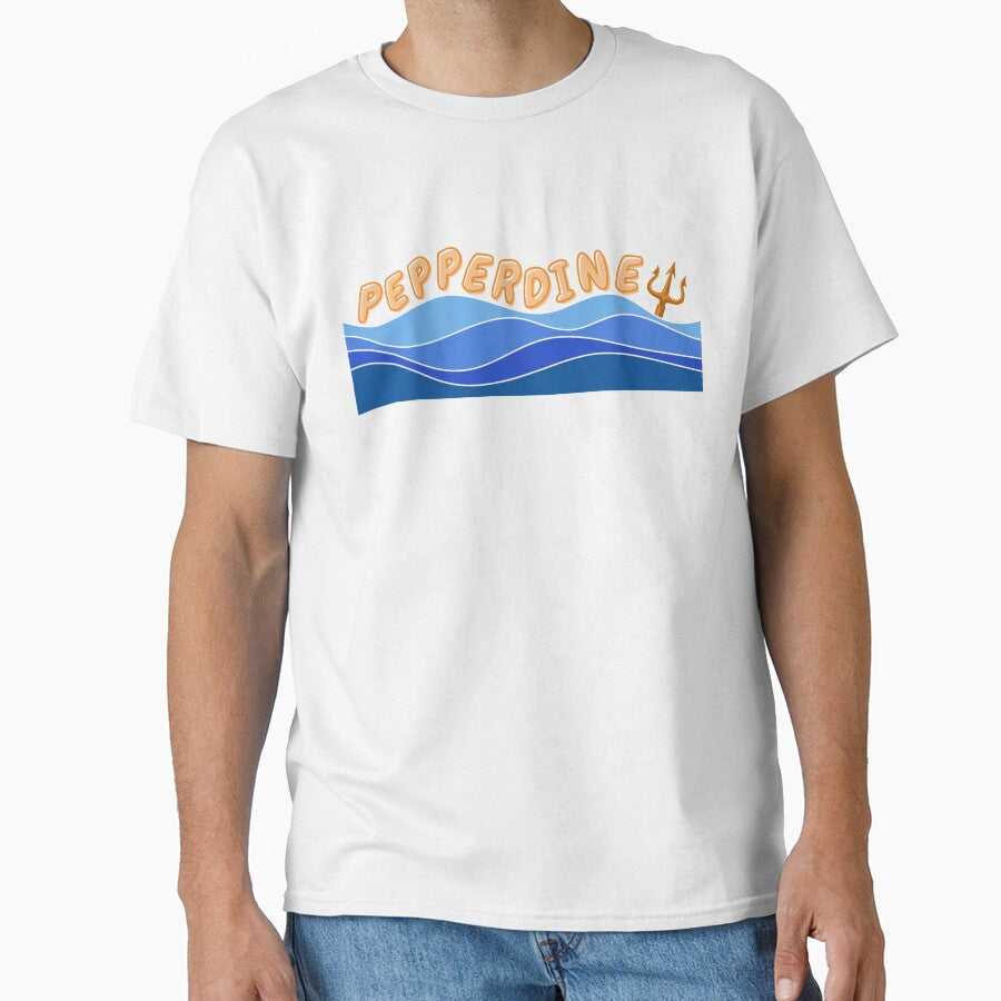 Pepperdine University Waves by abbeygfrerer Unisex T-shirt, Sweatshirt, Hoodie, Long Sleeve Tee - T-Shirt, Sweatshirt, Hoodie