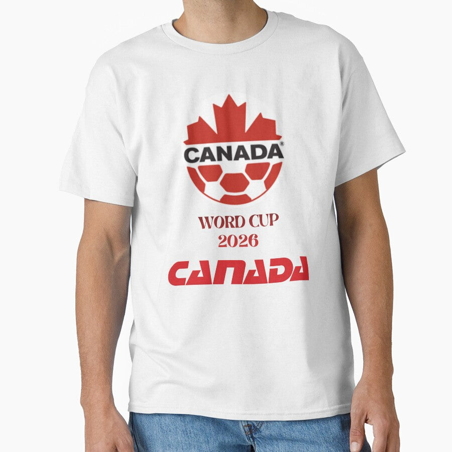 Canada Soccer 2026: Official Fan Pattern by TheJobbr Unisex T-shirt, Sweatshirt, Hoodie, Long Sleeve Tee - T-Shirt, Sweatshirt, Hoodie