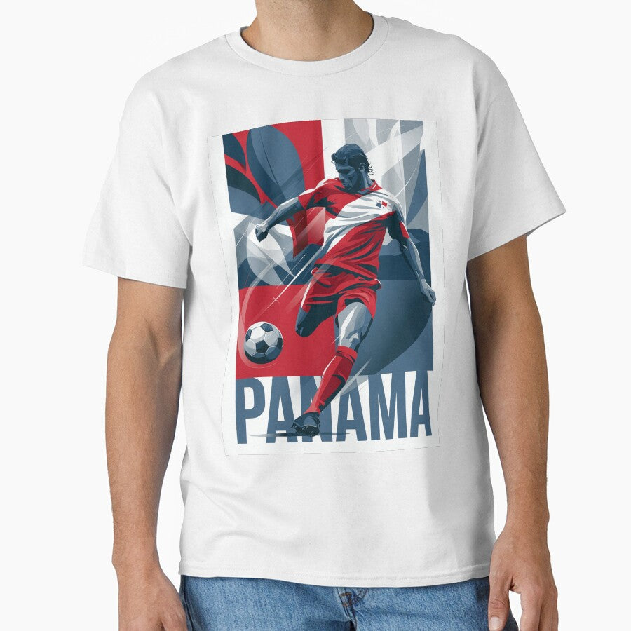 Panama Soccer by StudioRedKoala Unisex T-shirt, Sweatshirt, Hoodie, Long Sleeve Tee - T-Shirt, Sweatshirt, Hoodie