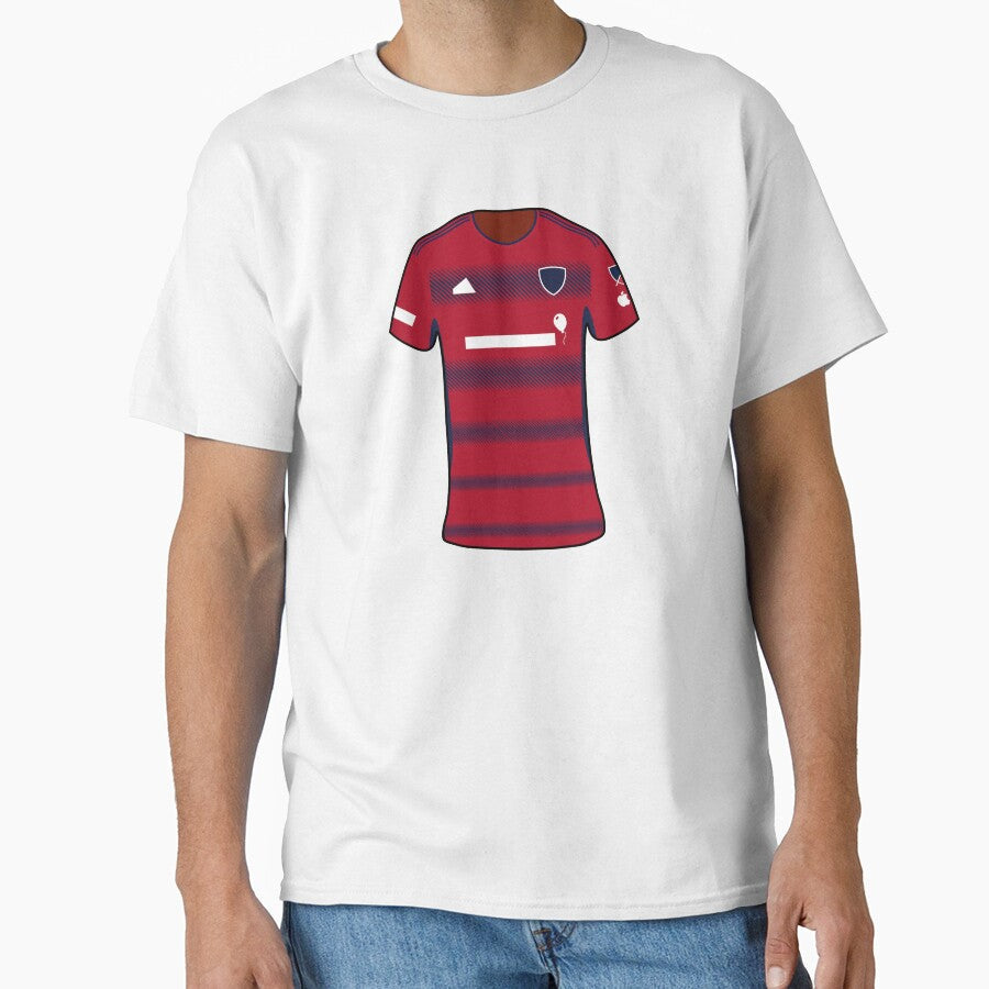 FC Dallas Jersey by cbaunoch Unisex T-shirt, Sweatshirt, Hoodie, Long Sleeve Tee - T-Shirt, Sweatshirt, Hoodie