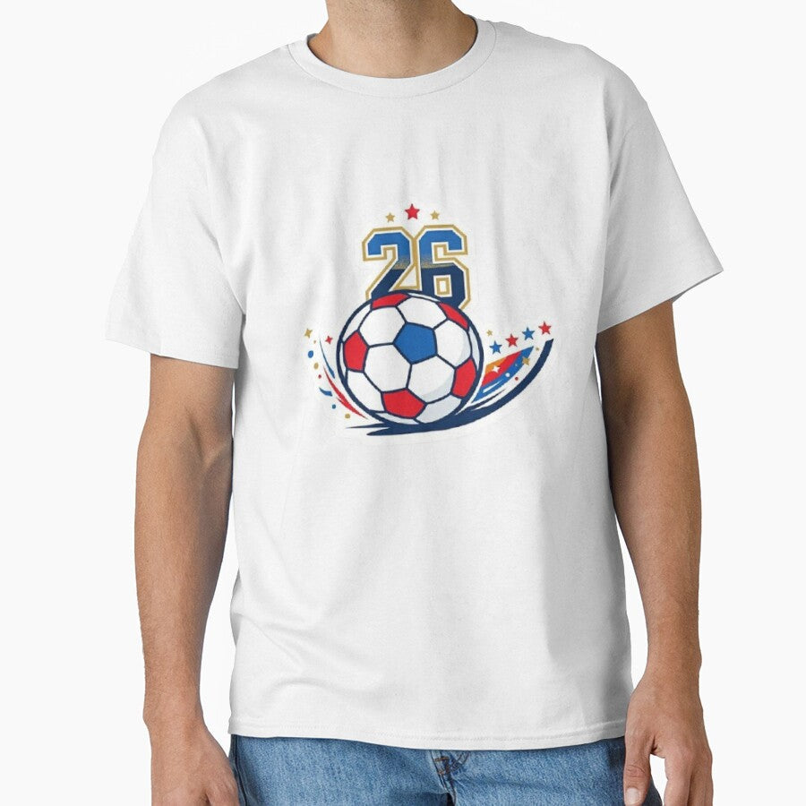 Football World Cup 2026 Sports Award Tournament USA by SamiraArts Unisex T-shirt, Sweatshirt, Hoodie, Long Sleeve Tee - T-Shirt, Sweatshirt, Hoodie