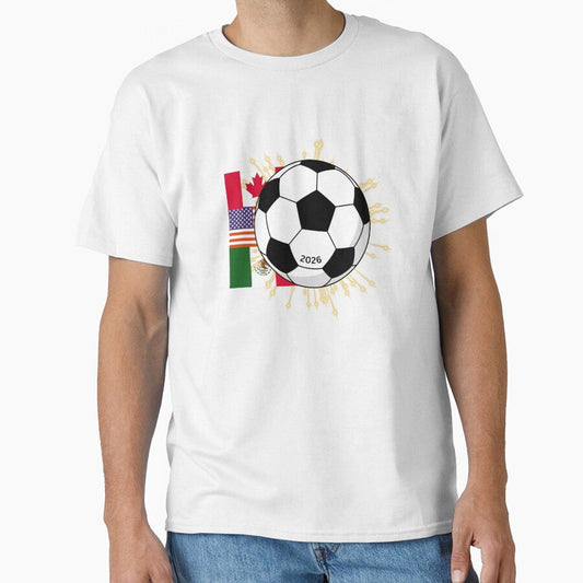 2026 World Soccer Championship Cup by stainedglass101 Unisex T-shirt, Sweatshirt, Hoodie, Long Sleeve Tee - T-Shirt, Sweatshirt, Hoodie