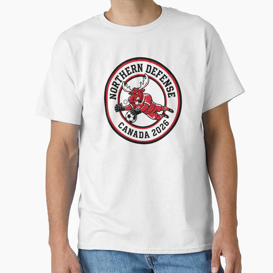 Angry Moose Goalkeeper - Canada 2026 Mascot by PasinduBhanuka Unisex T-shirt, Sweatshirt, Hoodie, Long Sleeve Tee - T-Shirt, Sweatshirt, Hoodie