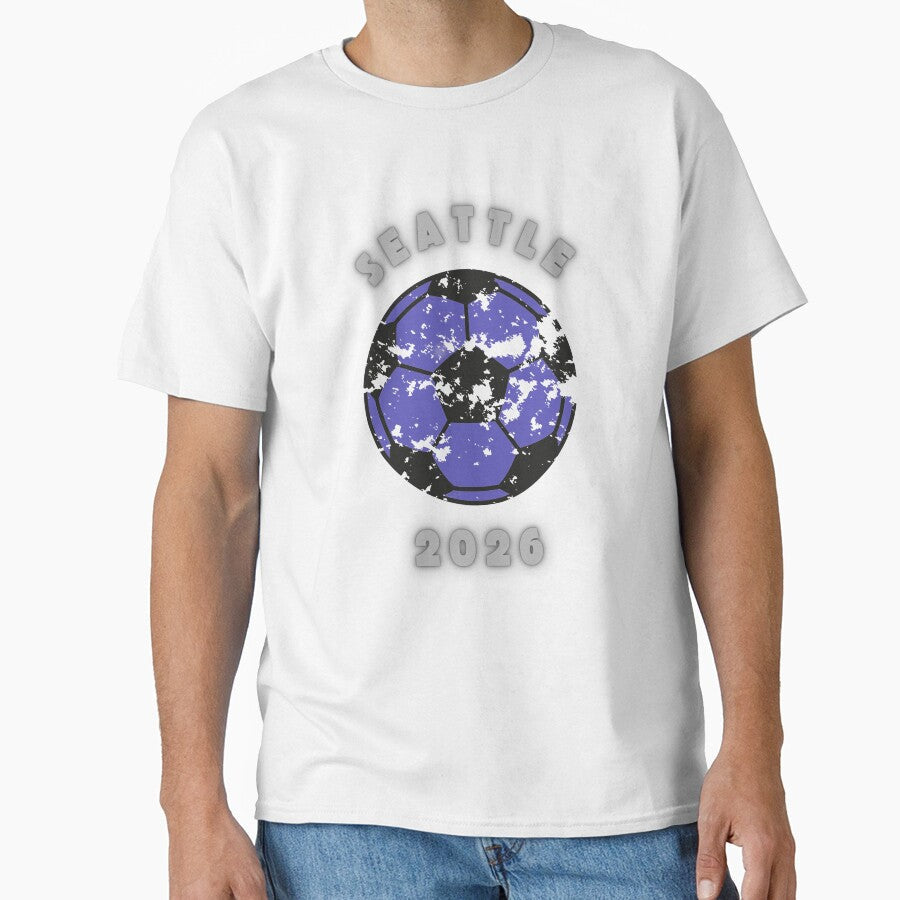 Seattle soccer fan 2026 t-shirt by XDivineTees Unisex T-shirt, Sweatshirt, Hoodie, Long Sleeve Tee - T-Shirt, Sweatshirt, Hoodie
