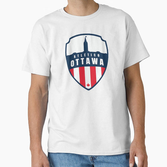 Atletico Ottawa | Soccer Canada Sport by Gatsbird Design Unisex T-shirt, Sweatshirt, Hoodie, Long Sleeve Tee - T-Shirt, Sweatshirt, Hoodie