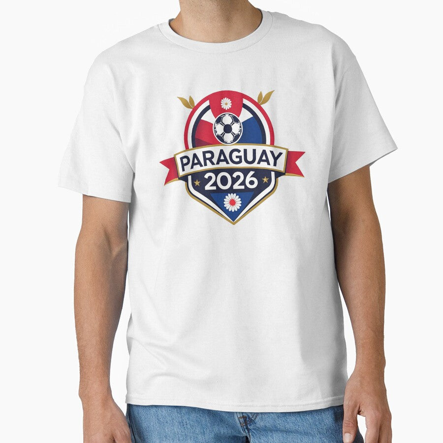 Paraguay WC2026 by chapaillini Unisex T-shirt, Sweatshirt, Hoodie, Long Sleeve Tee - T-Shirt, Sweatshirt, Hoodie