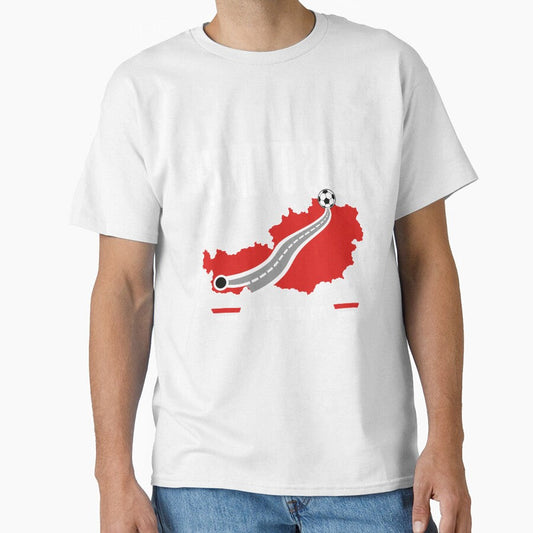 Austria Soccer Fan Road until 2026 Football Fan by pirminio Unisex T-shirt, Sweatshirt, Hoodie, Long Sleeve Tee - T-Shirt, Sweatshirt, Hoodie
