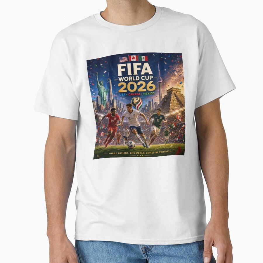 North America Soccer 2026 #football 2026 by Fanybany Unisex T-shirt, Sweatshirt, Hoodie, Long Sleeve Tee - T-Shirt, Sweatshirt, Hoodie