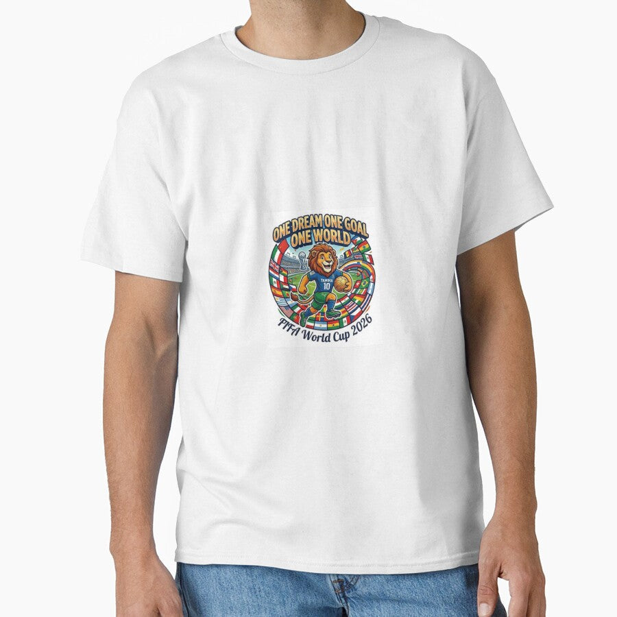Celebrate the spirit of the world's greatest game with this vibrant mascot design! Featuring an energetic lion ("Tamima") by Bobo2123 - T-Shirt, Sweatshirt, Hoodie