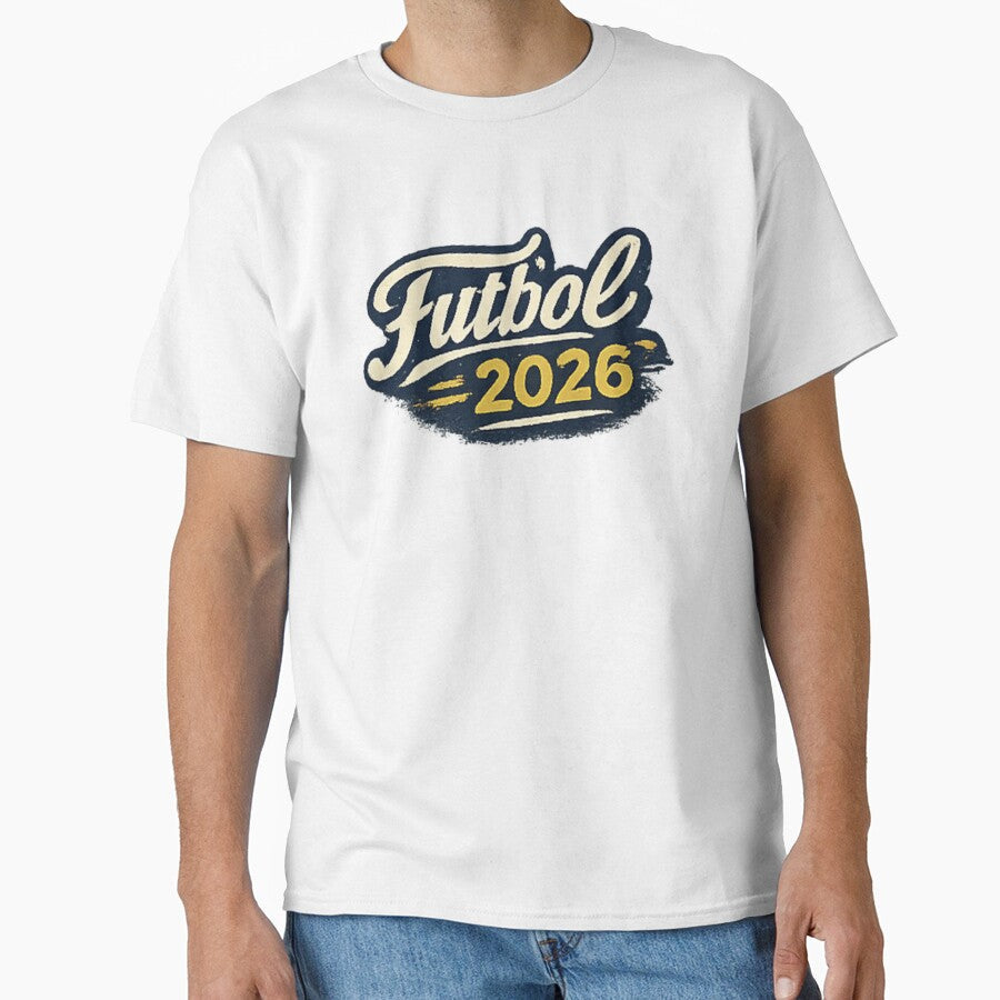 Futbol 2026 Retro Soccer Vintage Sports Design by NeO Studio Unisex T-shirt, Sweatshirt, Hoodie, Long Sleeve Tee - T-Shirt, Sweatshirt, Hoodie