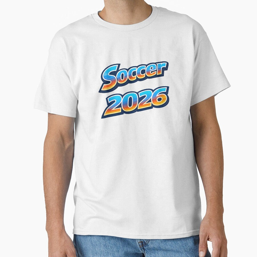 soccer 2026 by Black-White-art Unisex T-shirt, Sweatshirt, Hoodie, Long Sleeve Tee - T-Shirt, Sweatshirt, Hoodie