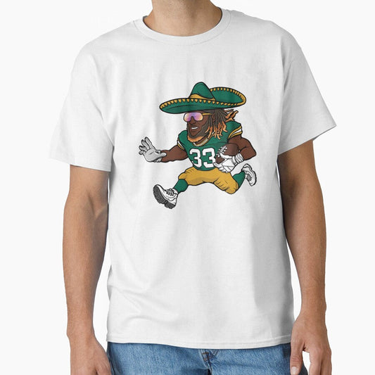 Aaron Jones Green Bay Packers Sombrero by PebblesunShop Unisex T-shirt, Sweatshirt, Hoodie, Long Sleeve Tee - T-Shirt, Sweatshirt, Hoodie