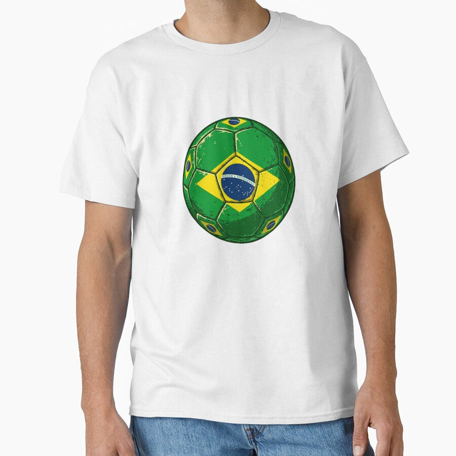 Brazil Flag | Soccer & Carnival Culture Design by YounexxART Unisex T-shirt, Sweatshirt, Hoodie, Long Sleeve Tee - T-Shirt, Sweatshirt, Hoodie