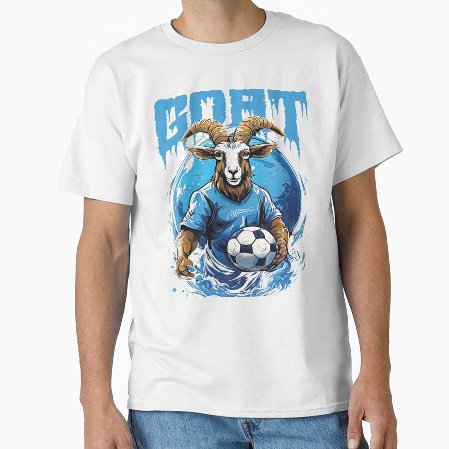 Soccer Goat  Football  Fan by al21ex Unisex T-shirt, Sweatshirt, Hoodie, Long Sleeve Tee - T-Shirt, Sweatshirt, Hoodie