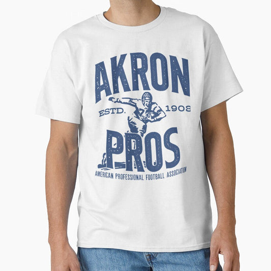 Akron Pros Football by Ayush8165 Unisex T-shirt, Sweatshirt, Hoodie, Long Sleeve Tee - T-Shirt, Sweatshirt, Hoodie