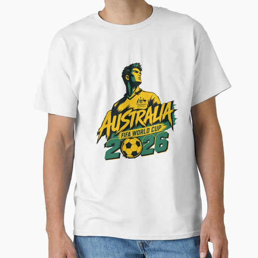 AUSTRALIA SOCCER WORLD CUP 2026 by Maria Pit Unisex T-shirt, Sweatshirt, Hoodie, Long Sleeve Tee - T-Shirt, Sweatshirt, Hoodie