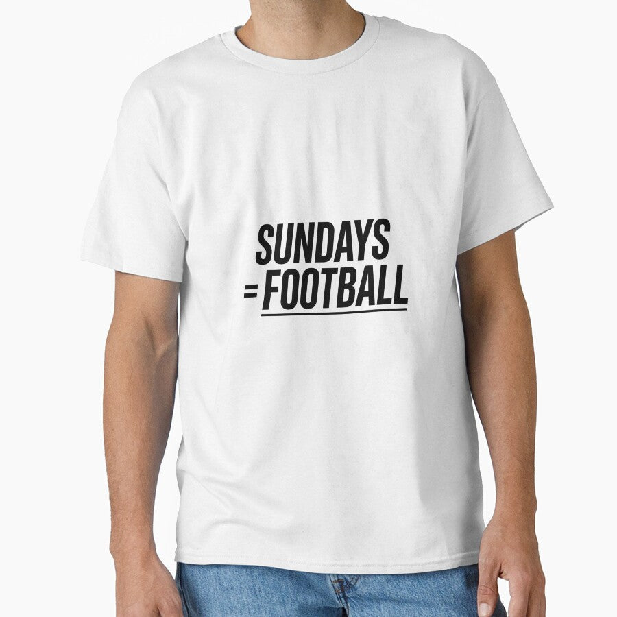 Sundays Equal Football Weekend Fan by Boldna - Adult & Kids T-Shirts, Sweatshirts & Hoodies apparel design preview 1