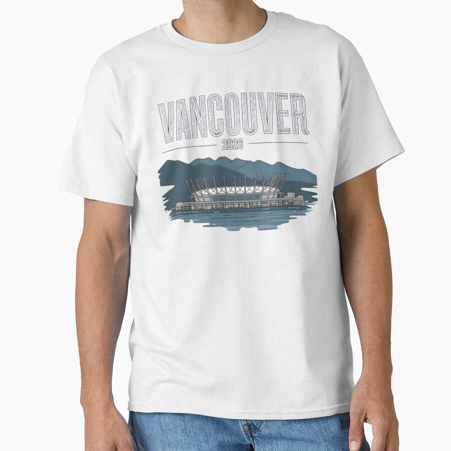 Toronto 2026 Skyline T-Shirt V25 by DarylWelsh2024 Unisex T-shirt, Sweatshirt, Hoodie, Long Sleeve Tee - T-Shirt, Sweatshirt, Hoodie