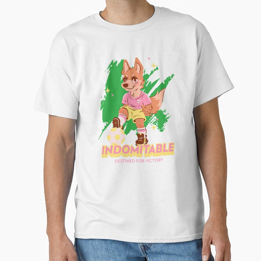 Indomitable soccer player by RokuCreations Unisex T-shirt, Sweatshirt, Hoodie, Long Sleeve Tee - T-Shirt, Sweatshirt, Hoodie