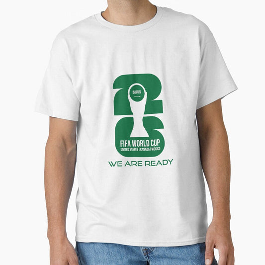 Arabia World Cup 2026 We Are Ready Trophy Sticker by topprinting Unisex T-shirt, Sweatshirt, Hoodie, Long Sleeve Tee - T-Shirt, Sweatshirt, Hoodie