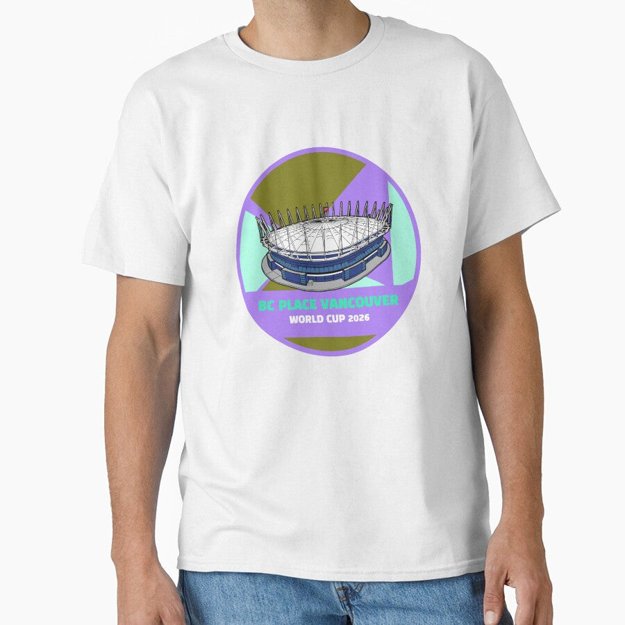 BC Place Vancouver by Linbo Shop Unisex T-shirt, Sweatshirt, Hoodie, Long Sleeve Tee - T-Shirt, Sweatshirt, Hoodie