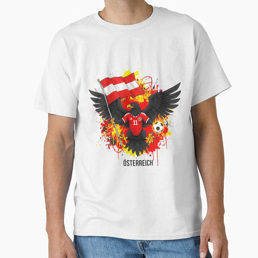 Austria Soccer Eagle world cup 2026 - sterreich Football Fan Art by Inkwell grove Unisex T-shirt, Sweatshirt, Hoodie, Long Sleeve Tee - T-Shirt, Sweatshirt, Hoodie