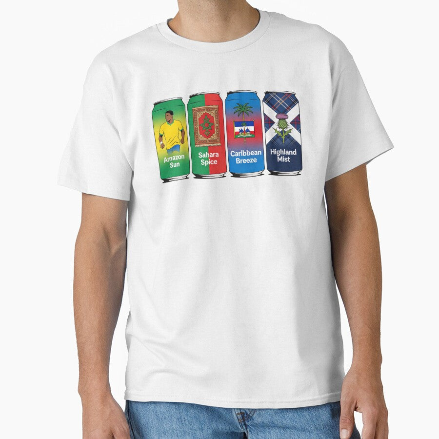 Group C International Football Flavors by Loom on the Loch Unisex T-shirt, Sweatshirt, Hoodie, Long Sleeve Tee - T-Shirt, Sweatshirt, Hoodie