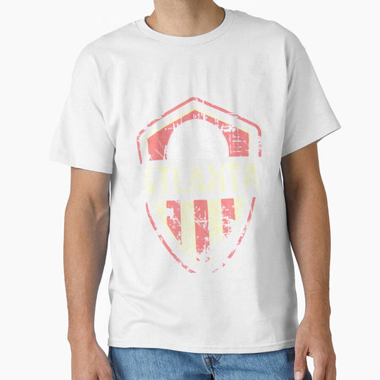 Atlanta Soccer Jersey by brockmaxwell Unisex T-shirt, Sweatshirt, Hoodie, Long Sleeve Tee - T-Shirt, Sweatshirt, Hoodie