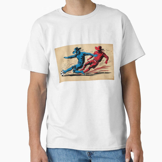 A classic western duel by ToSeeTheWizards Unisex T-shirt, Sweatshirt, Hoodie, Long Sleeve Tee - T-Shirt, Sweatshirt, Hoodie
