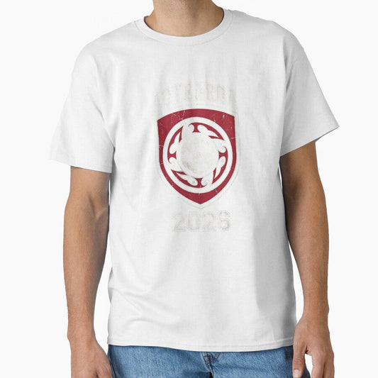 Aotearoa Football 2026 Vintage Soccer Crest | New Zealand Soccer Fan Art by Imaginationbeyond - T-Shirt, Sweatshirt, Hoodie