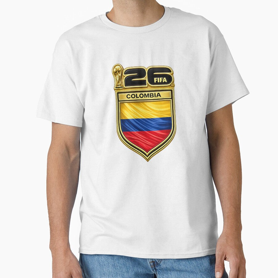 Columbia World Cup 26 by JC's Cards & More Unisex T-shirt, Sweatshirt, Hoodie, Long Sleeve Tee - T-Shirt, Sweatshirt, Hoodie