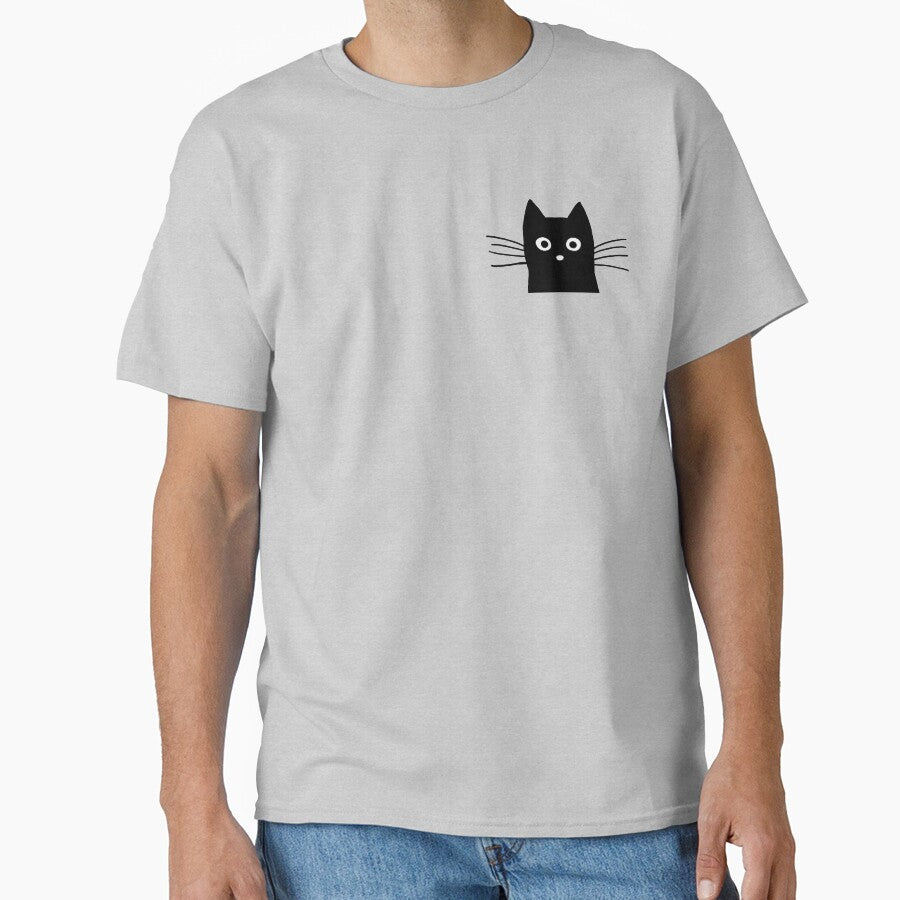 Black Cat Face by Jenn Inashvili Unisex T-shirt, Sweatshirt, Hoodie, Long Sleeve Tee - T-Shirt, Sweatshirt, Hoodie