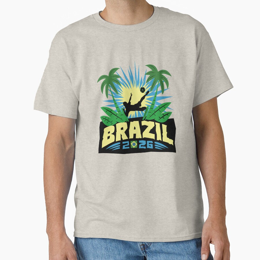 Brazil World Cup by beboplab Unisex T-shirt, Sweatshirt, Hoodie, Long Sleeve Tee - T-Shirt, Sweatshirt, Hoodie