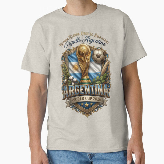 Argentina World Cup 2026 Glory by Sovereign Supply Co. Unisex T-shirt, Sweatshirt, Hoodie, Long Sleeve Tee - T-Shirt, Sweatshirt, Hoodie
