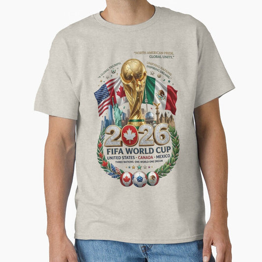2026 World Cup USA Canada Mexico Global Stage by Sovereign Supply Co. Unisex T-shirt, Sweatshirt, Hoodie, Long Sleeve Tee - T-Shirt, Sweatshirt, Hoodie