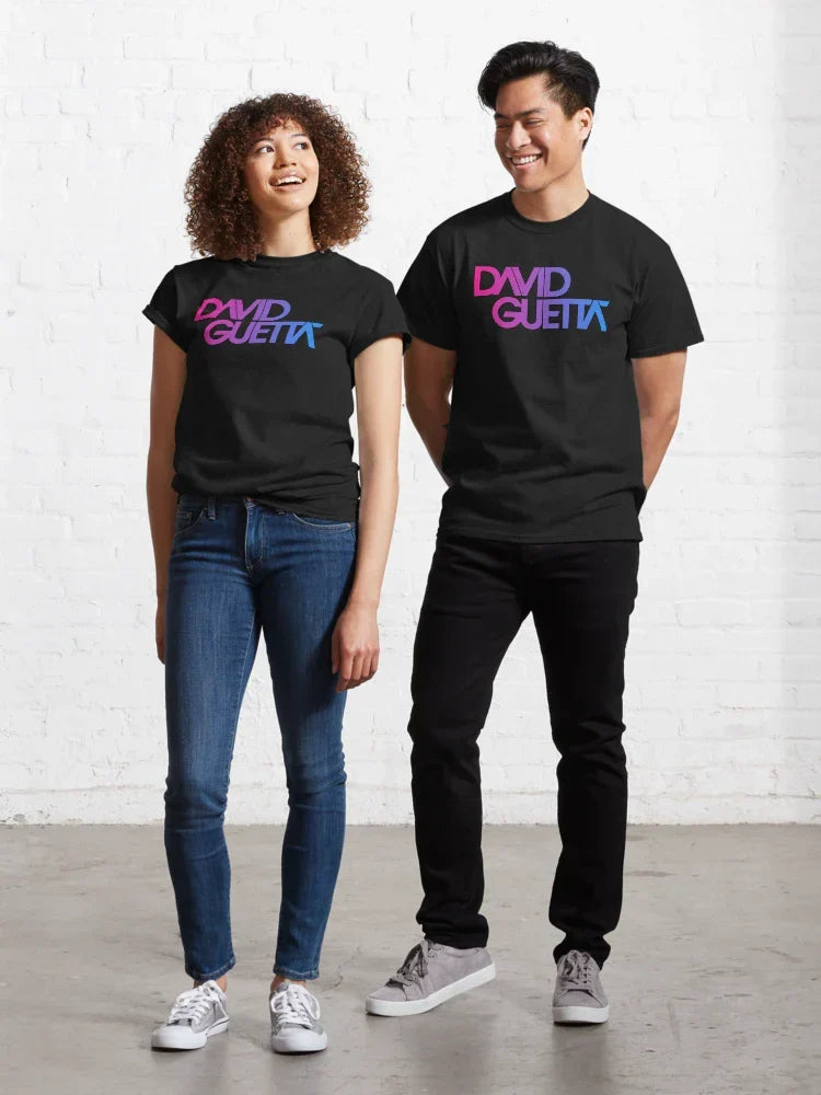 David Guetta fade logo Classic T-Shirt - T-Shirt, Sweatshirt, Hoodie