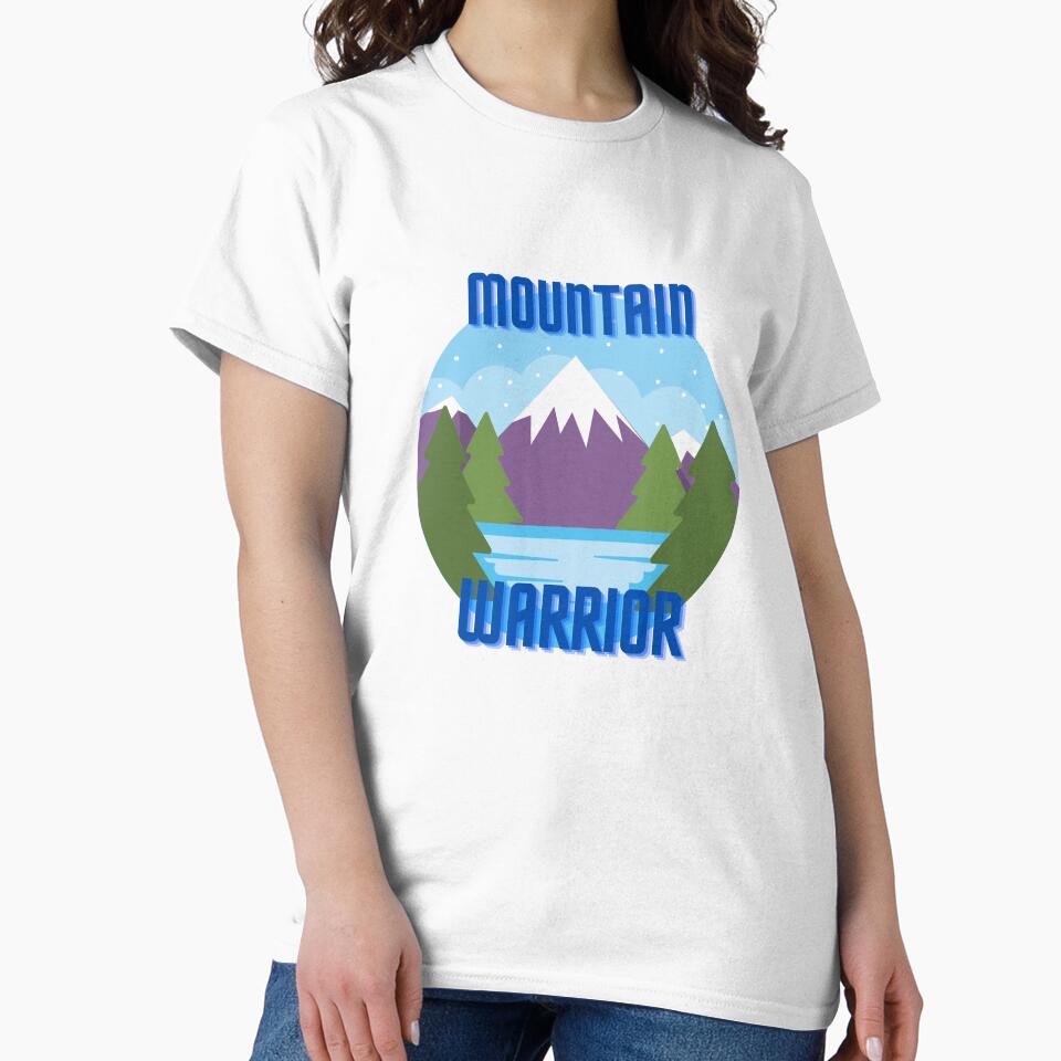 Mountain warrior 03 from bear by edgarallesch - Adult & Kids T-Shirts, Sweatshirts & Hoodies apparel design preview 2