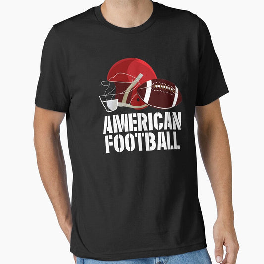 American Football by Merch By ika Unisex T-shirt, Sweatshirt, Hoodie, Long Sleeve Tee - T-Shirt, Sweatshirt, Hoodie