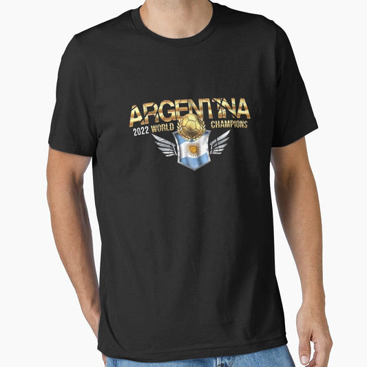 Argentina National Team 2022 World Cup Champion Vintage T-Shirt by Bobby-Bancel Unisex T-shirt, Sweatshirt, Hoodie, Long Sleeve Tee - T-Shirt, Sweatshirt, Hoodie