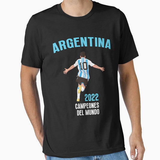 Argentina Campeones Del Mundo 2022 by michealtran Unisex T-shirt, Sweatshirt, Hoodie, Long Sleeve Tee - T-Shirt, Sweatshirt, Hoodie