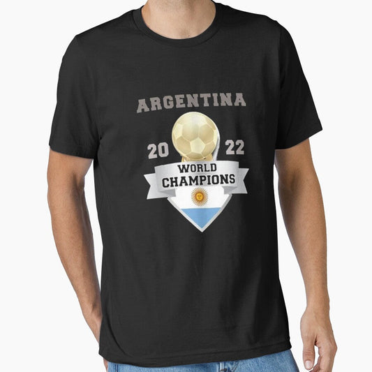 Argentina world cup champion T Shirt by Francois-Lemann Unisex T-shirt, Sweatshirt, Hoodie, Long Sleeve Tee - T-Shirt, Sweatshirt, Hoodie