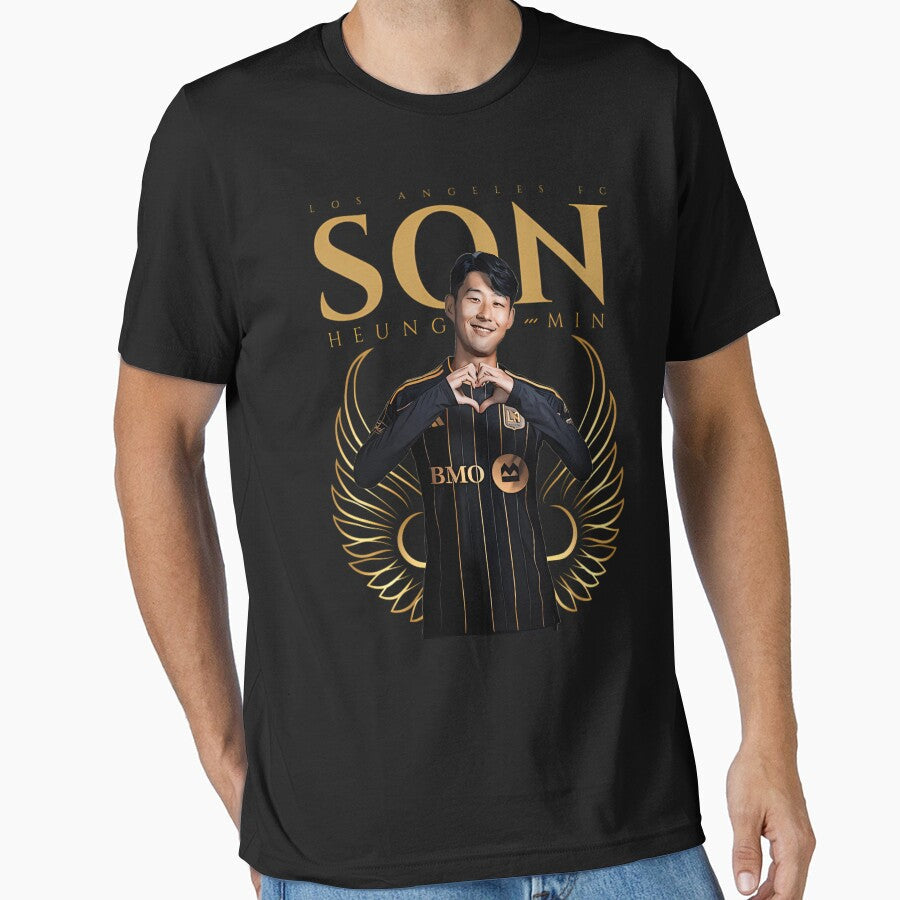Son Heung-Min by AidenFunk Unisex T-shirt, Sweatshirt, Hoodie, Long Sleeve Tee - T-Shirt, Sweatshirt, Hoodie