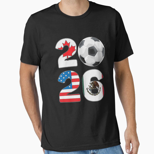 2026 North America Football Massive Event Soccer Ball by MarcellaPosadas Unisex T-shirt, Sweatshirt, Hoodie, Long Sleeve Tee - T-Shirt, Sweatshirt, Hoodie
