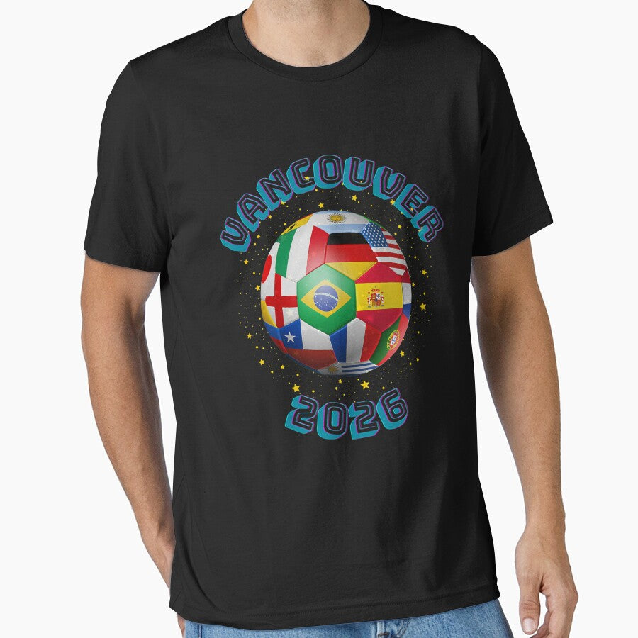 Vancouver Soccer 2026 by Spencer912 Unisex T-shirt, Sweatshirt, Hoodie, Long Sleeve Tee - T-Shirt, Sweatshirt, Hoodie