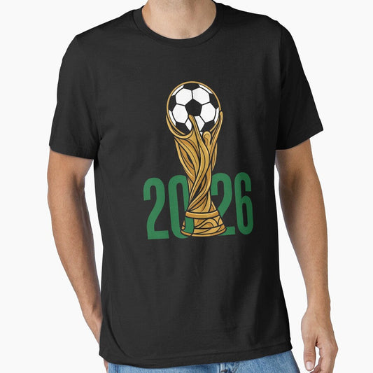 2026 World Cup Trophy Soccer Football Fan by SofenArt Unisex T-shirt, Sweatshirt, Hoodie, Long Sleeve Tee - T-Shirt, Sweatshirt, Hoodie
