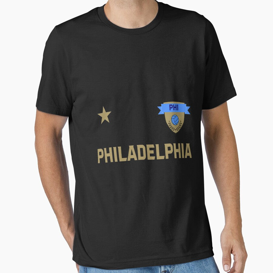 Philadelphia Soccer Jersey by najeeasjj098 Unisex T-shirt, Sweatshirt, Hoodie, Long Sleeve Tee - T-Shirt, Sweatshirt, Hoodie