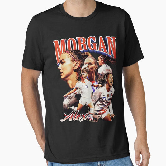 Alex Morgan Bootleg Vintage by PhamHongNhung Unisex T-shirt, Sweatshirt, Hoodie, Long Sleeve Tee - T-Shirt, Sweatshirt, Hoodie